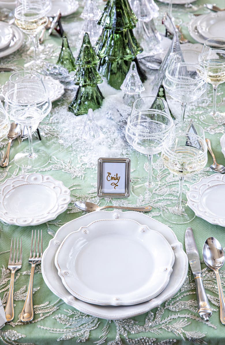 Juliska Berry & Thread Whitewash Flare Dinner Plate, Alternate, color, Whitewash