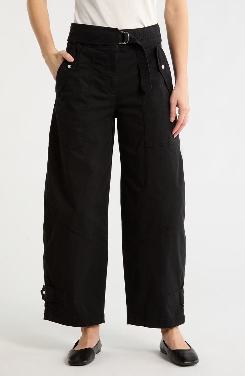 BOSS Orange Tulia Pants, Main, color, Black