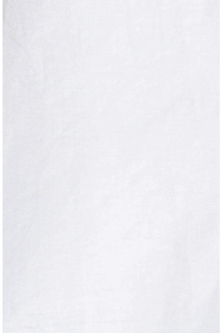 Cotton & Silk Shirt, Alternate, color, WHITE