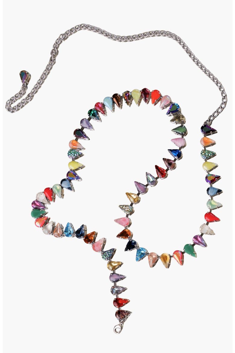 Aurora Fang Waist Chain, Alternate, color, Multicolor