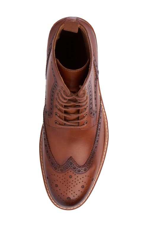 Vintage Foundry Parker Wingtip Boot In Tan