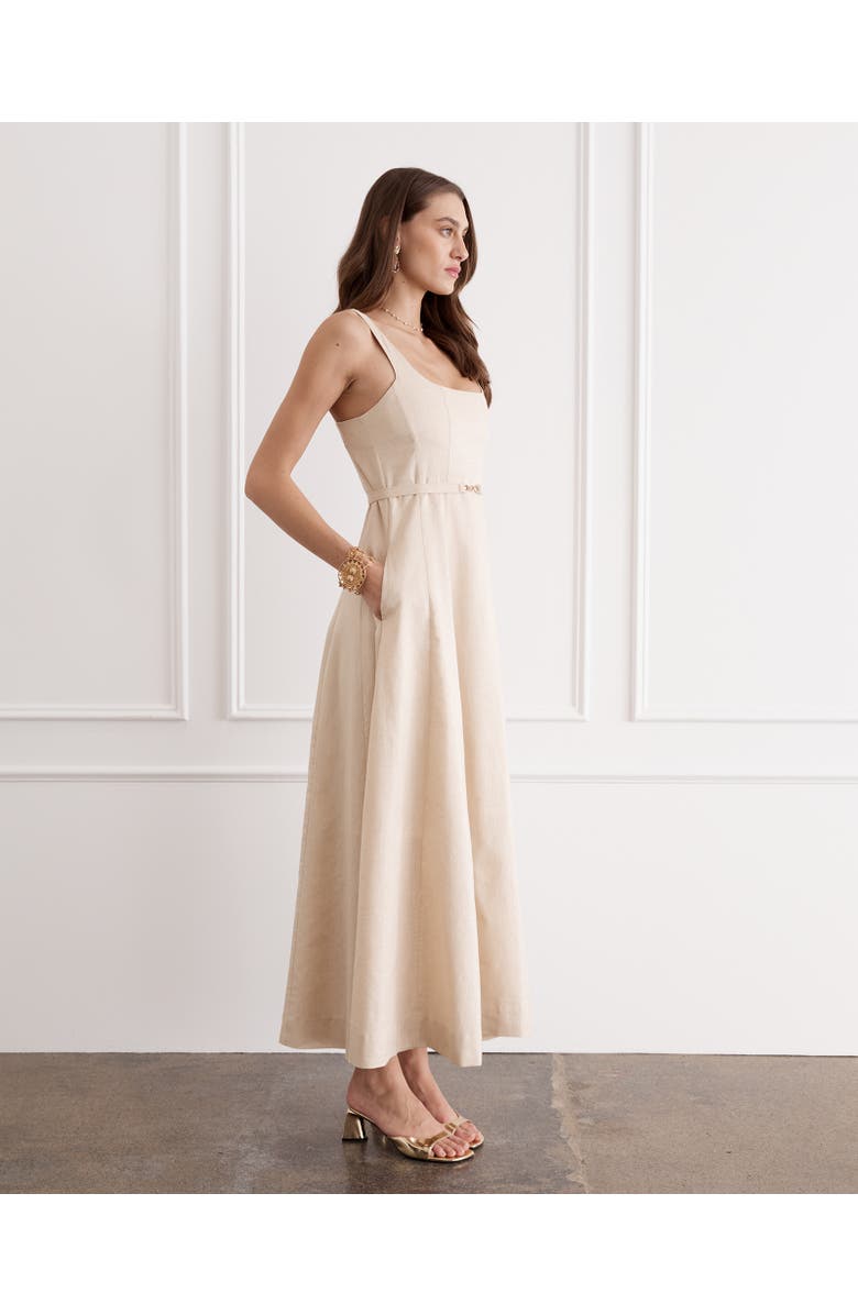 Aqua Blu Claudette Maxi Dress, Alternate, color, Atelier