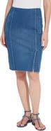 Lysse 'Lyssentials Lyrica Knit Denim Pencil Skirt