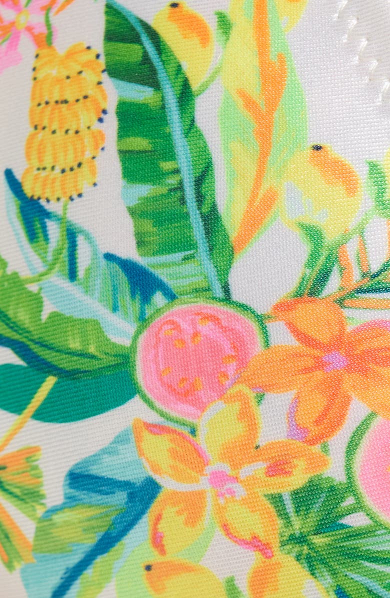 Kulani Kinis Ring Contour Crop Bikini Top, Alternate, color, Golden Hour