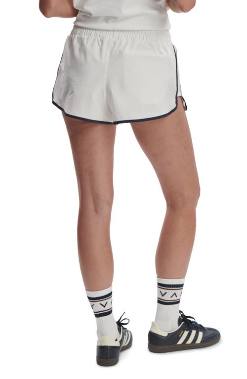 Varley Arlington Running Shorts In White