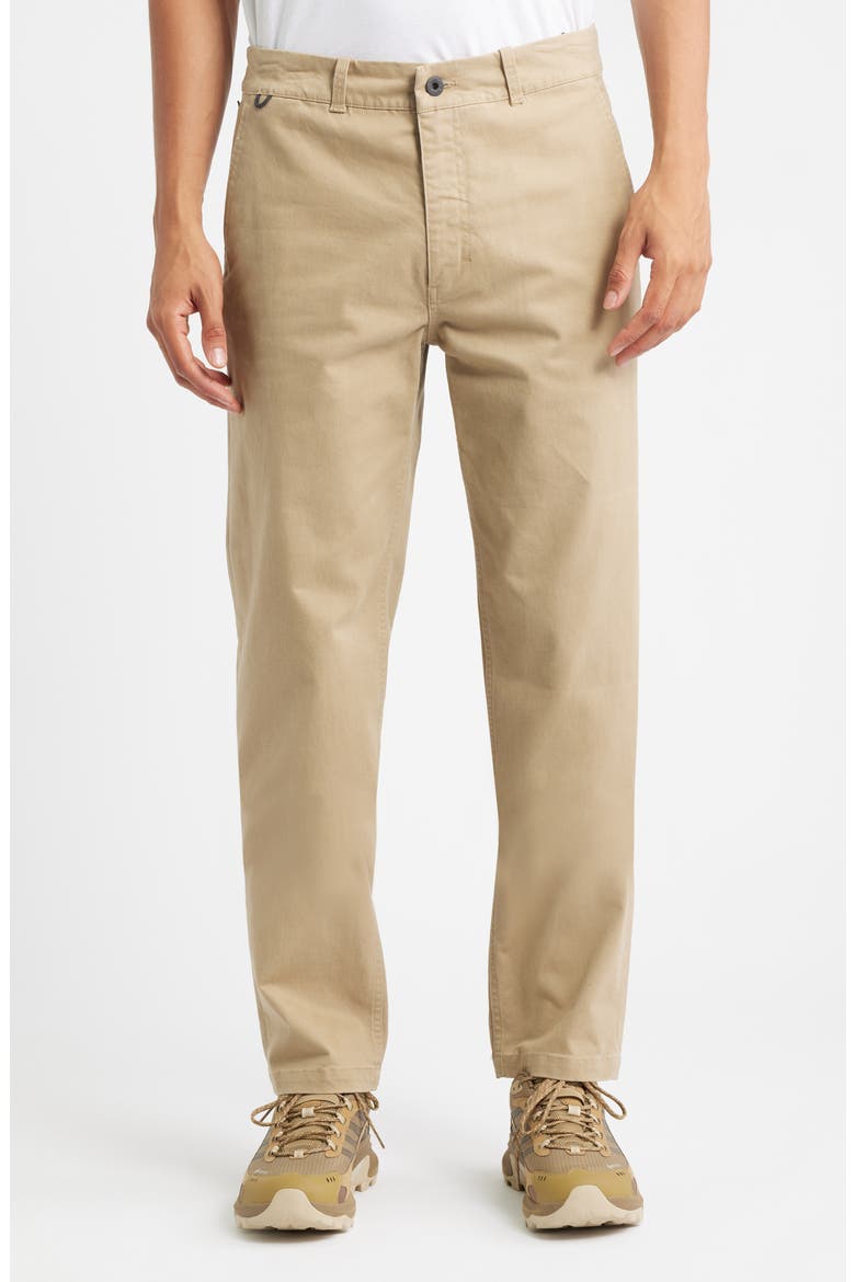 Crossroads Stretch Cotton Chinos, Main, color, KHAKI