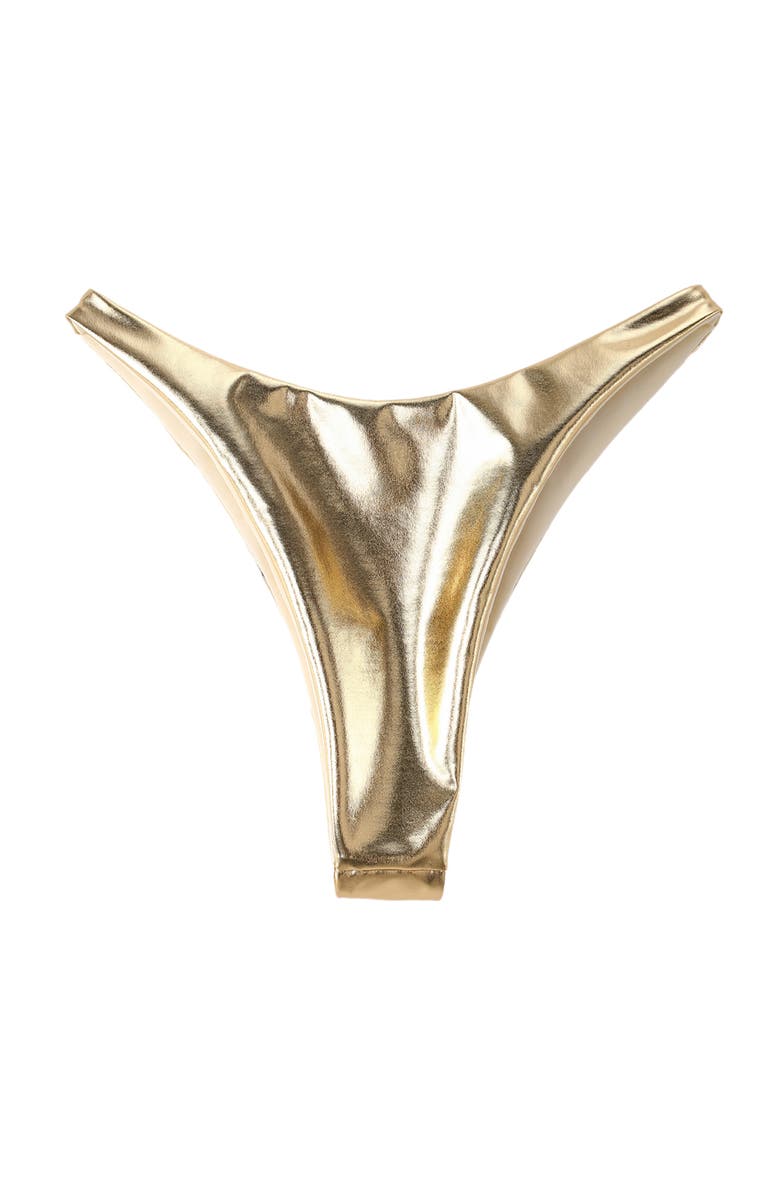 LECHERY<sup>®</sup> Lustrous V-cut Bikini Bottom, Alternate, color, 