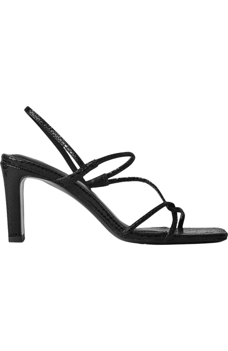 SANDRO Sandals with narrow straps, Main, color, Black
