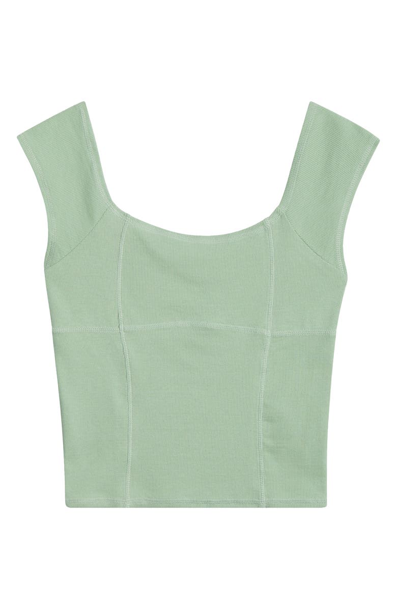 PacSun Juliet Crop Tank, Alternate, color, Green