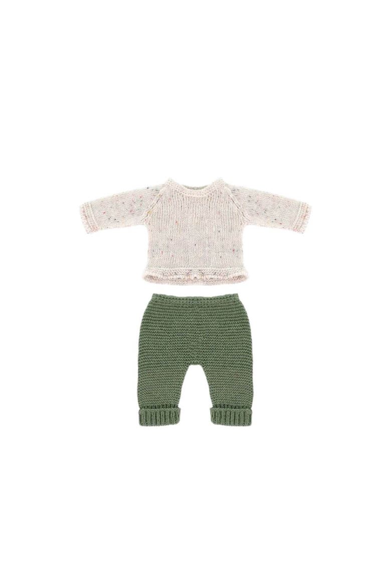 Knitted Doll Outfit for 12 5/8 inch Dolls, Main, color, Multi