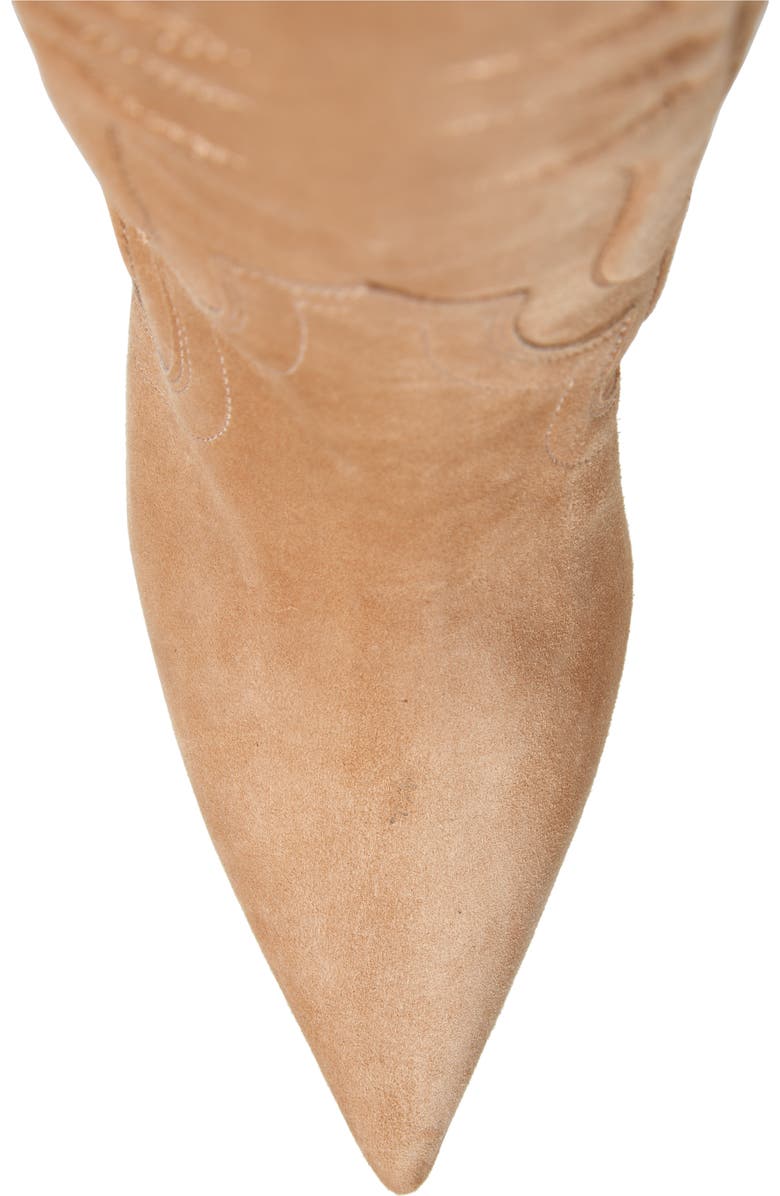 Christian Louboutin Santia Knee High Western Boot, Alternate, color,