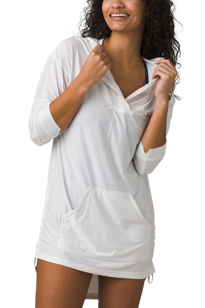 Mantra Bay Cover-Up Tunic, Main, color, WHITE