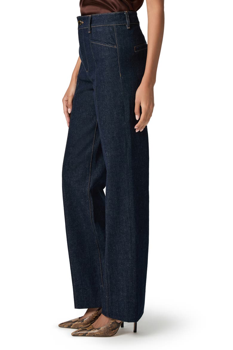 Skye High Waist Straight Leg Jeans, Alternate, color, SAVILLE
