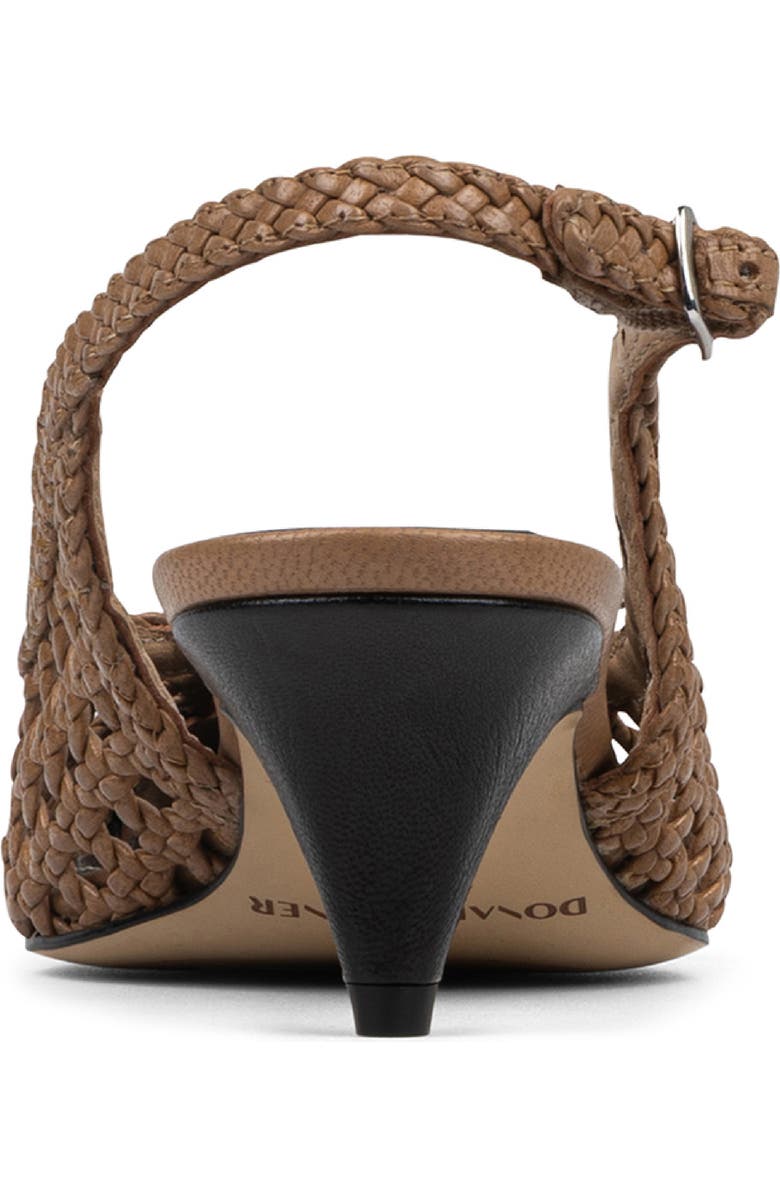 Donald Pliner Slingback Pointed Toe Pump, Alternate, color, Tobacco