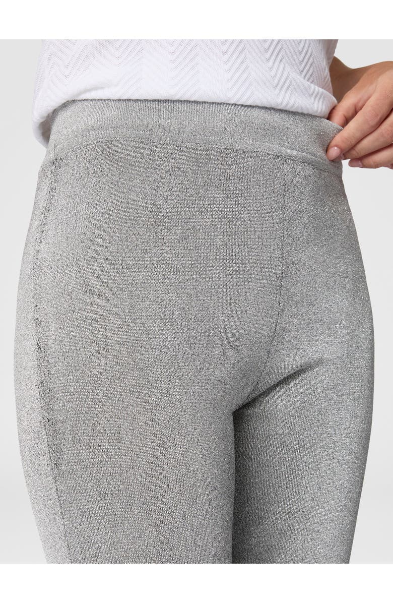 Missoni Straight-leg Viscose Lamé Trousers, Alternate, color, Light Blue