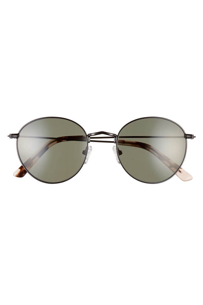 Fest 50mm Aviator Sunglasses, Alternate, color, TRUE BLACK