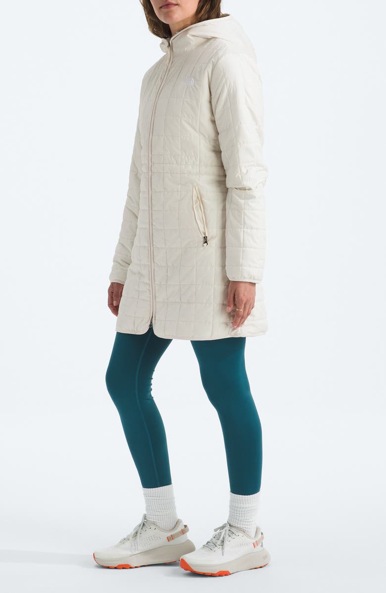 The North Face Junction Insulated Parka, Alternate, color, White Dune