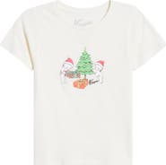 GOLDEN HOUR Kewpie® Christmas Tree Cotton Graphic T-Shirt