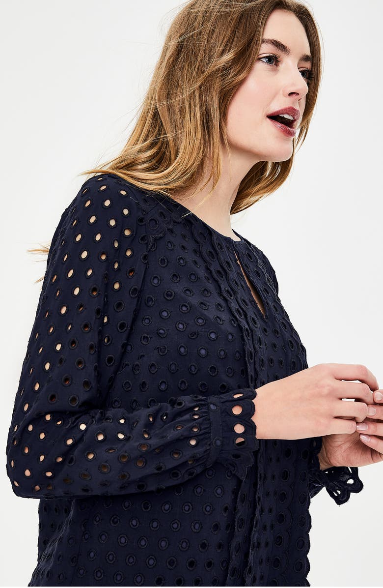 Boden Eyelet Top, Alternate, color, 