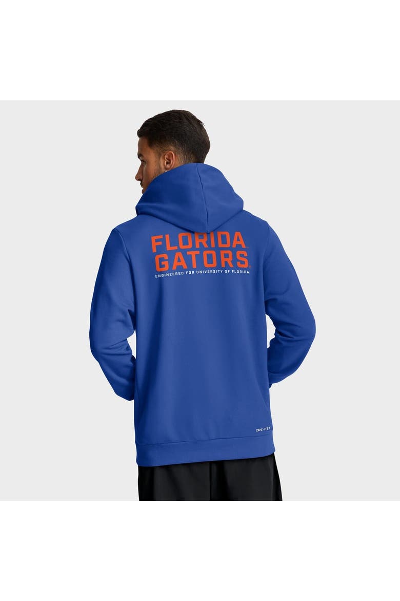 Men's Jordan Brand Royal Florida Gators 2025 Sideline Performance Full-Zip Hoodie, Alternate, color, Royal