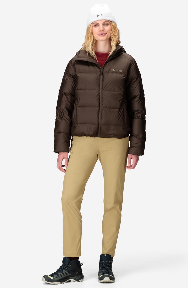 Marmot Guides 700 Fill Power Down Water Repellent Jacket, Alternate, color, Hickory Nut