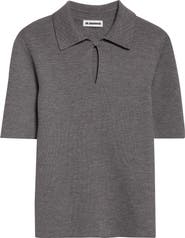 Jil Sander Virgin Wool Polo