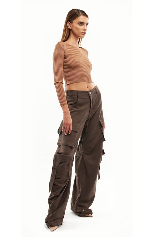Mother Of All Rae Cargo Pants In Green