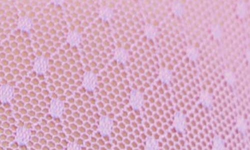 Free People Mid Week Dotted Mesh Underwire Bra In Violet Panic