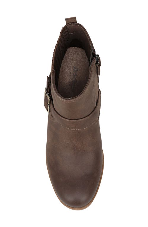 Dr. Scholl's Parker Platform Bootie In Brown