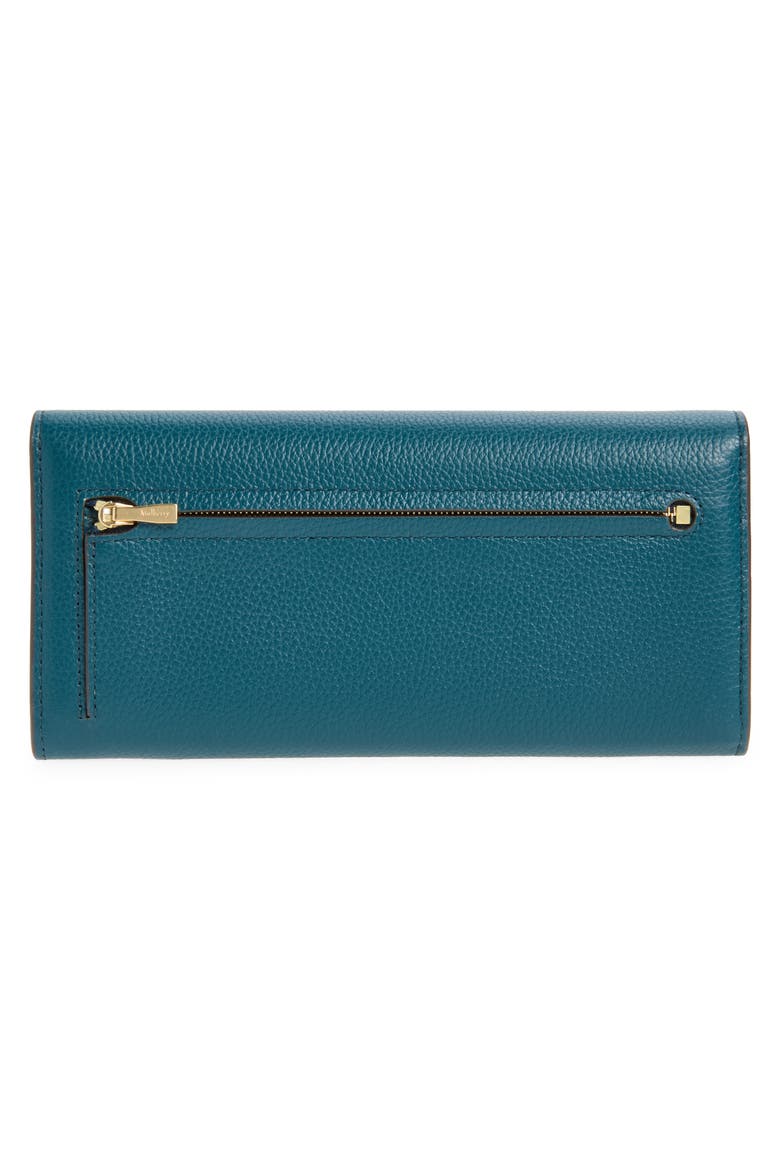 Leather Continental Wallet, Alternate, color, OUT OF THE BLUE