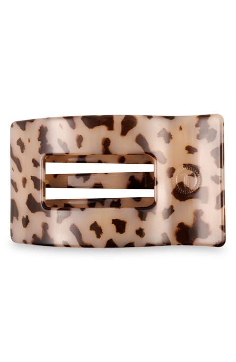 Large Flat Rectangle Hair Clip