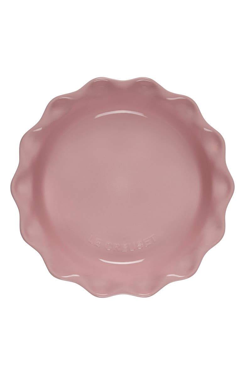 Le Creuset 9-Inch Heritage Stoneware Pie Dish, Alternate, color, Chiffon Pink