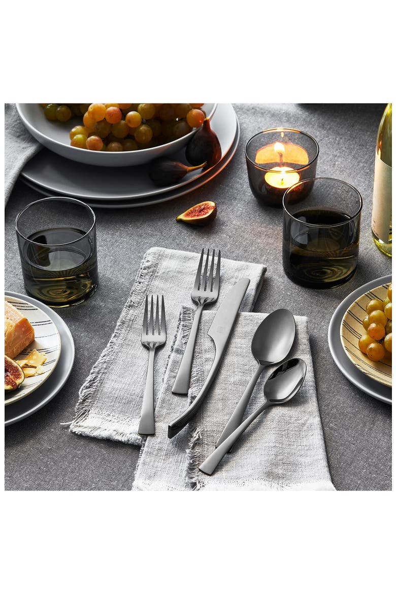 Bellasera 20-Piece Flatware Set, Alternate, color, SLATE