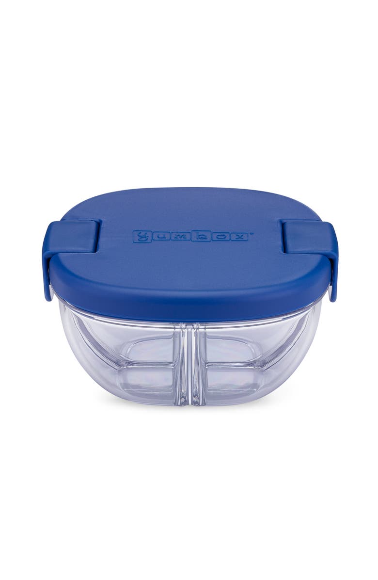 Yumbox Snack Bowl with Leakproof lid, Alternate, color, Navy Blue