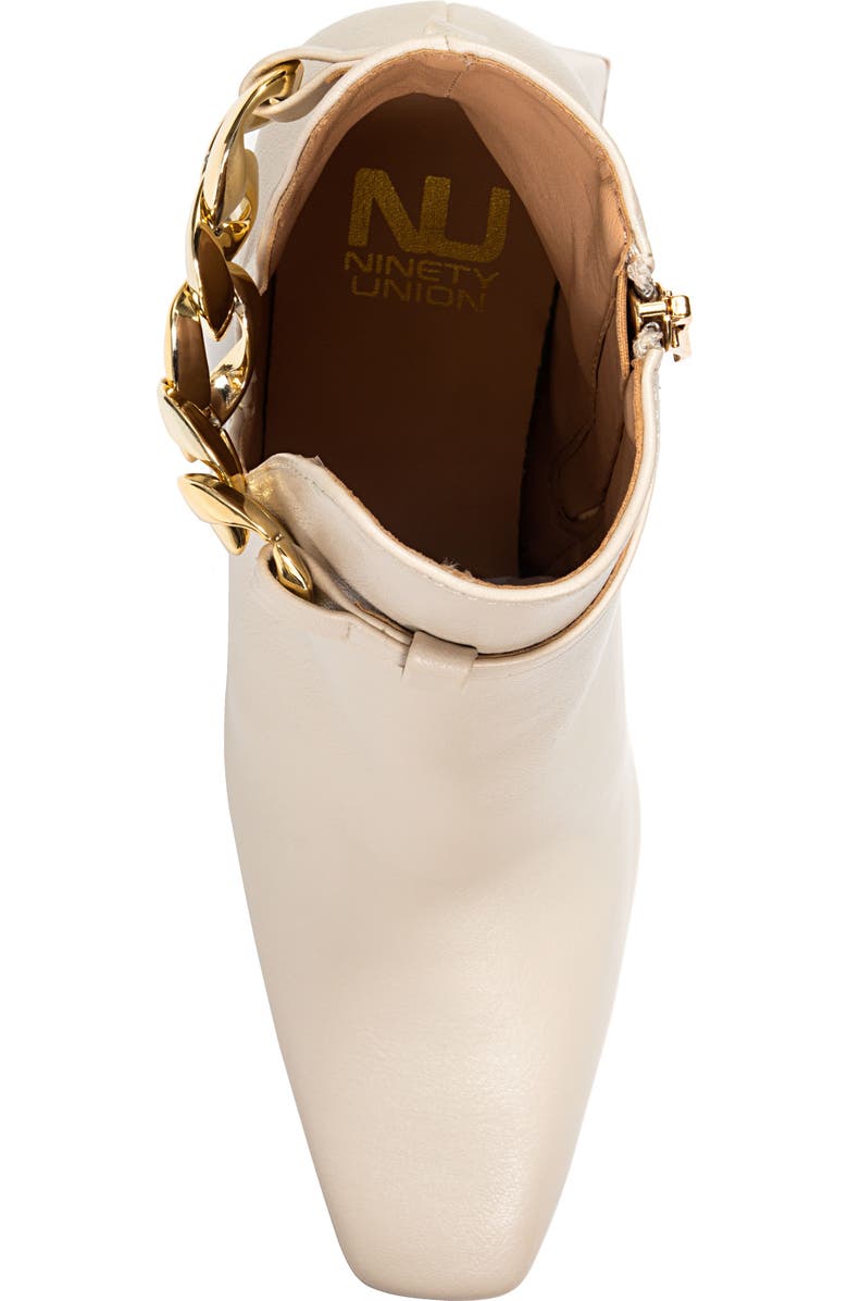 NINETY UNION Rye Metallic Boot, Alternate, color, Off White