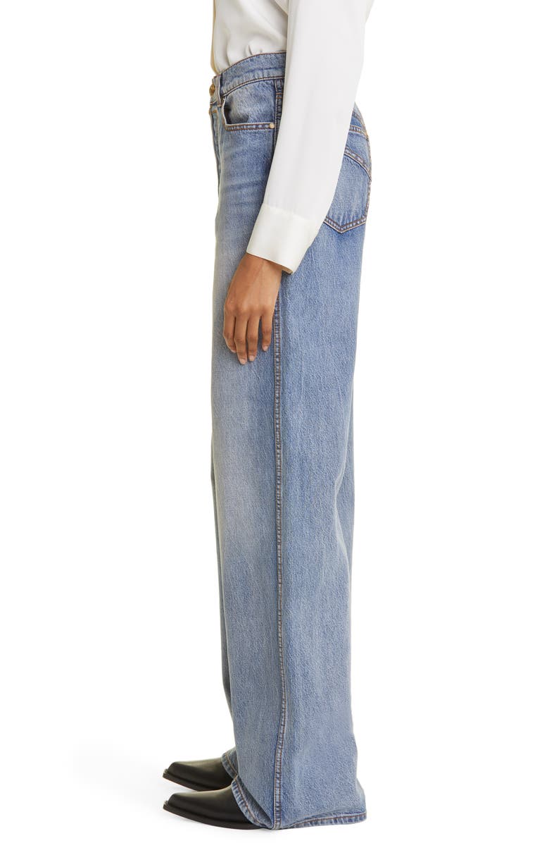 Zimmermann Luminosity Straight Leg Jeans, Alternate, color,