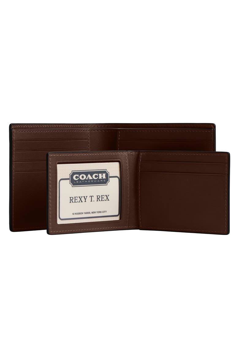3-in-1 Leather Bifold Wallet, Alternate, color, MAPLE