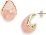 Nordstrom Resin Huggie Hoop Earrings