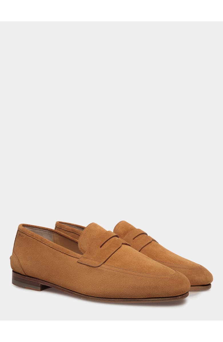Bally Plume Loafer in Suede, Alternate, color, Deserto 22
