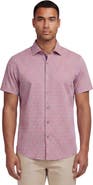 Lords of Harlech Mud Geo Mens Printed Button Up Shirt