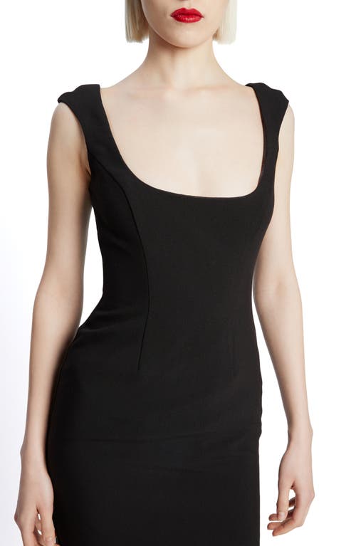 Bardot Audrey Fitted Dress In Black