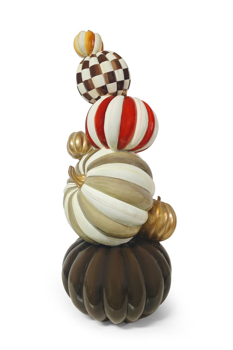 Harvest Glow Pumpkin Topiary, Main, color, MULTI
