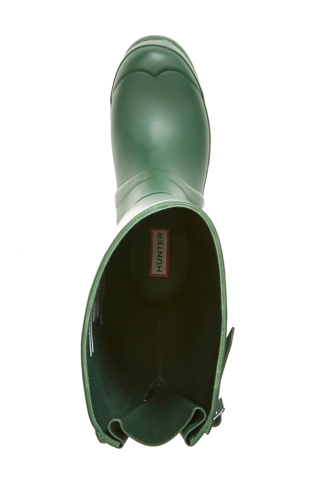 'Tour' Packable Rain Boot, Alternate, color, BLACK
