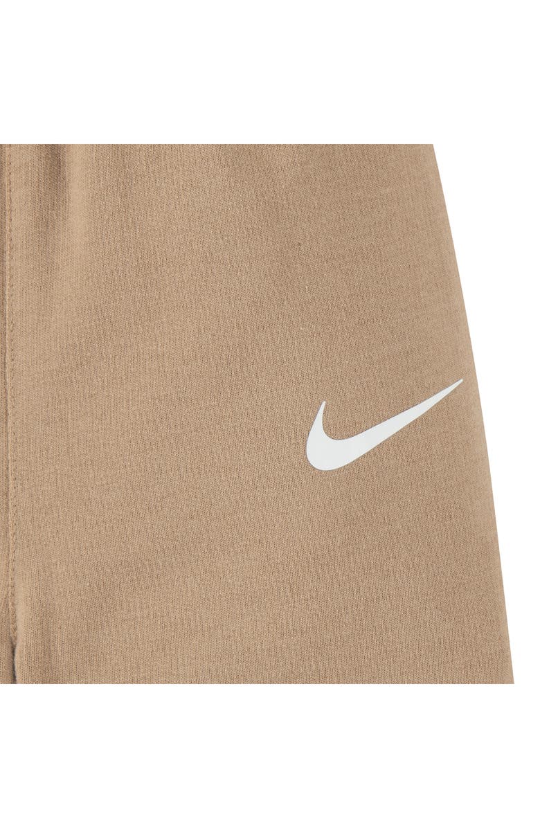 Nike Zip Hoodie, Bodysuit & Joggers Set, Alternate, color, Hemp