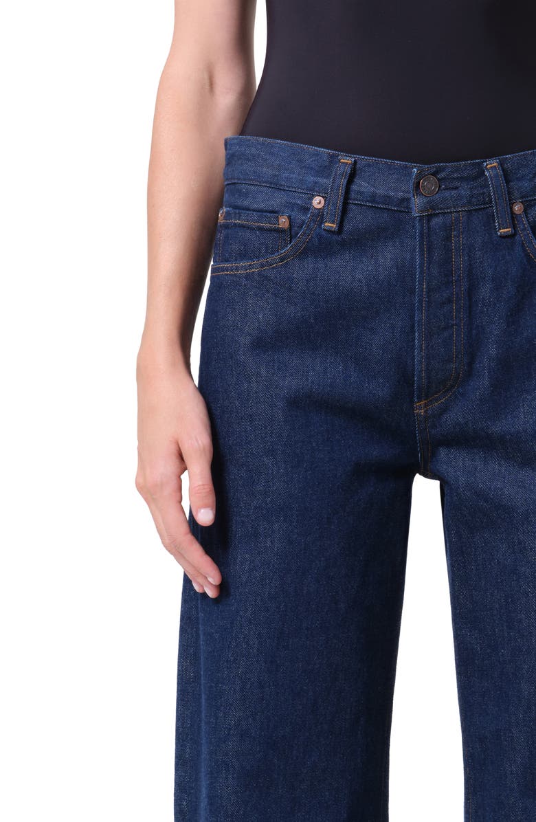 AGOLDE Arc High Waist Loose Wide Leg Jeans, Alternate, color, Rinse Rinse Indigo