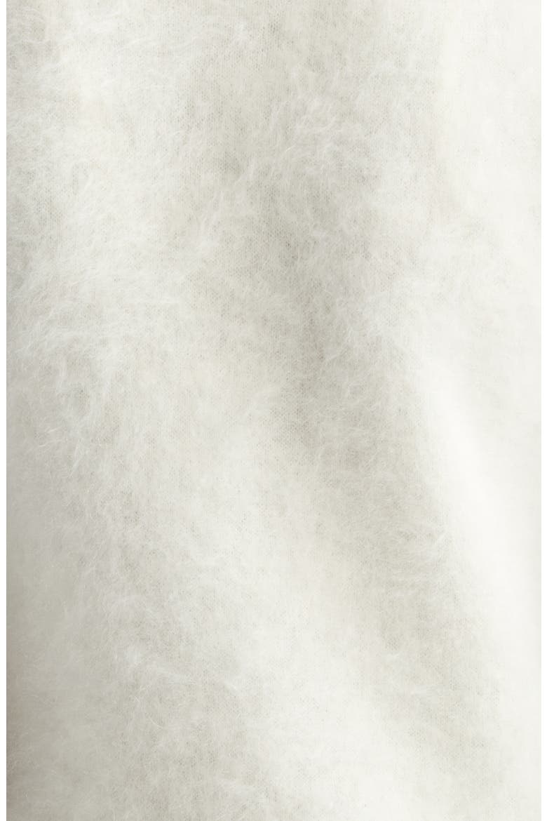 Dora Mock Neck Cashmere Sweater, Alternate, color, IVORY