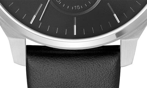 Hugo Boss Men's Tyler Quartz Multifunction Black Leather Watch 43mm In Black