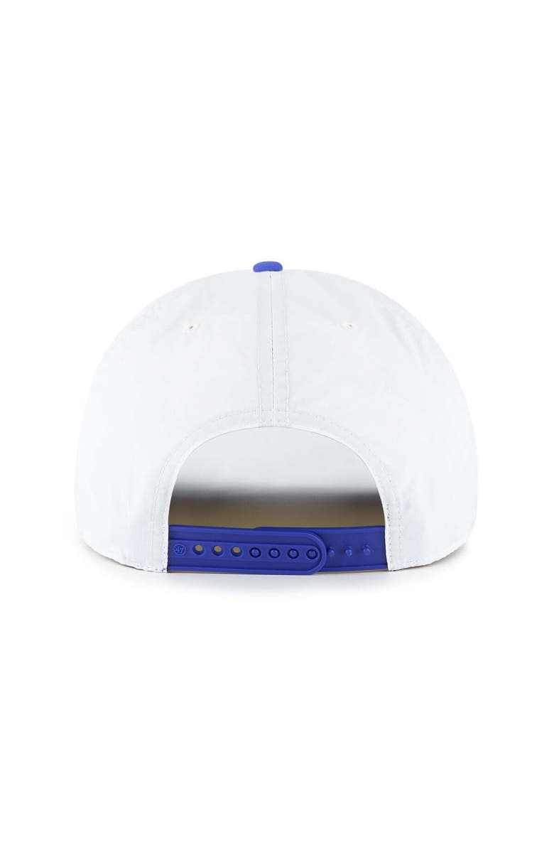 '47 Men's '47 White/Royal Golden State Warriors Tribute Two-Tone Hitch Adjustable Hat, Alternate, color, White
