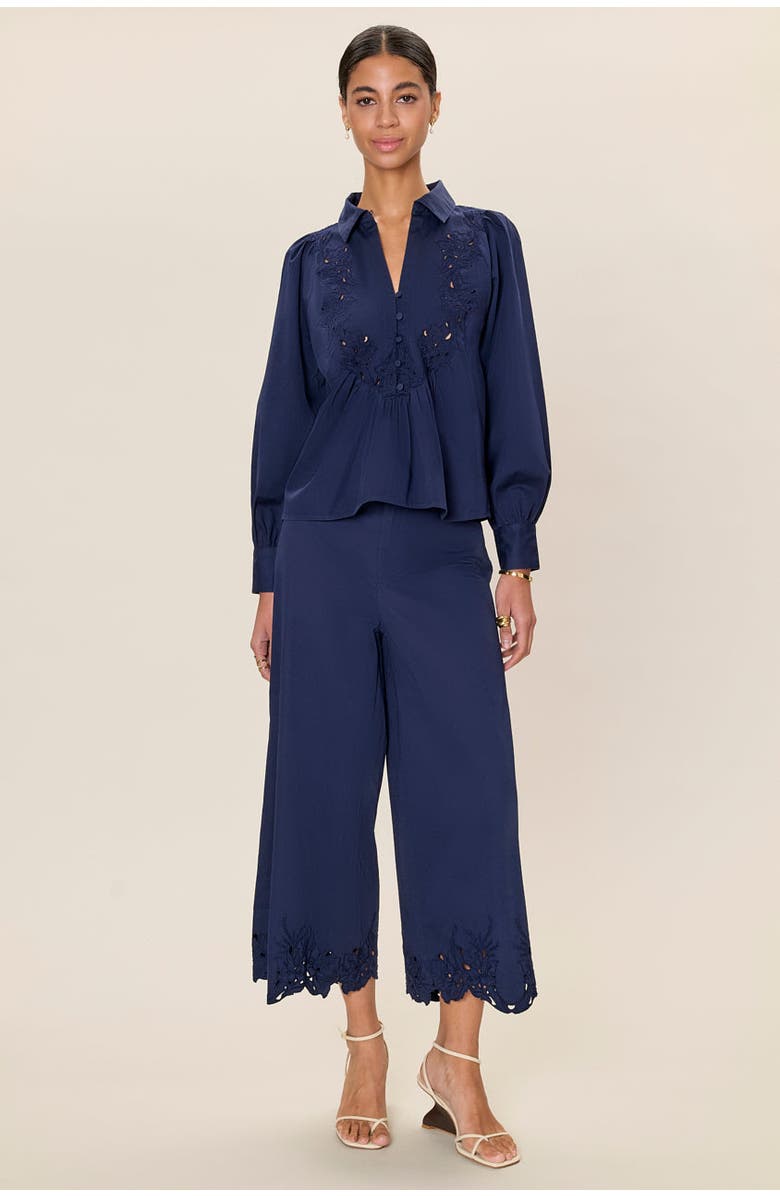 Rebecca Taylor Rachelle Pant, Main, color, Maritime Blue