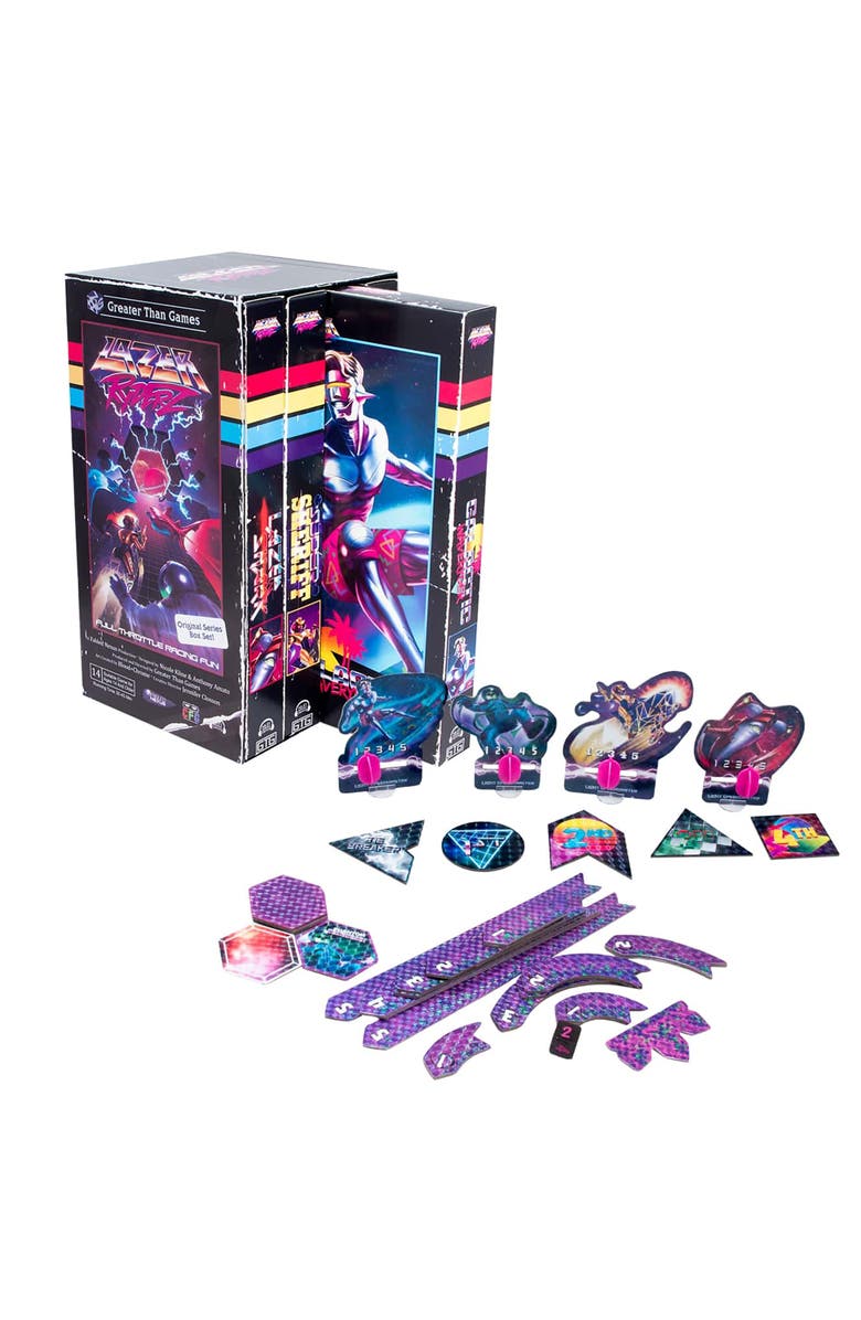 Greater Than Games Lazer Ryderz Board Game, Main, color, Multicolored